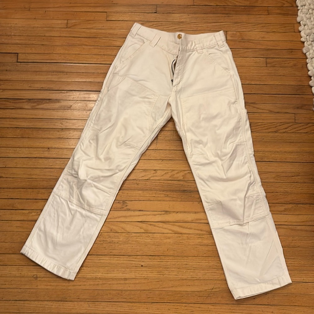 carhartt white pinter pant